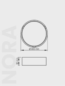 Nora Serisi Tx 503 4 645 Siva Ustu Sarkit Ve Lineer - Görsel 3