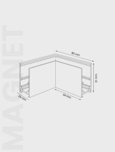 Magnet Siva Ustu Ray Kose Donus Aparati Tx 5106 - Görsel 3