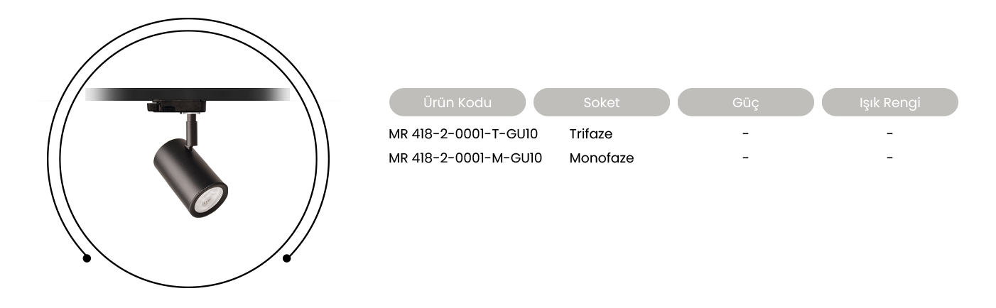Nora Serisi Tx 418 2 Ray Spot 6 NORA SERİSİ | MR 418-2 RAY SPOT